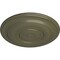 Ekena Millwork Niobe Ceiling Medallion (Fits Canopies up to 8 5/8"), Hand-Painted Painted Turtle, 18"OD x 1 1/2"P CM18NIPTF - alternate 3